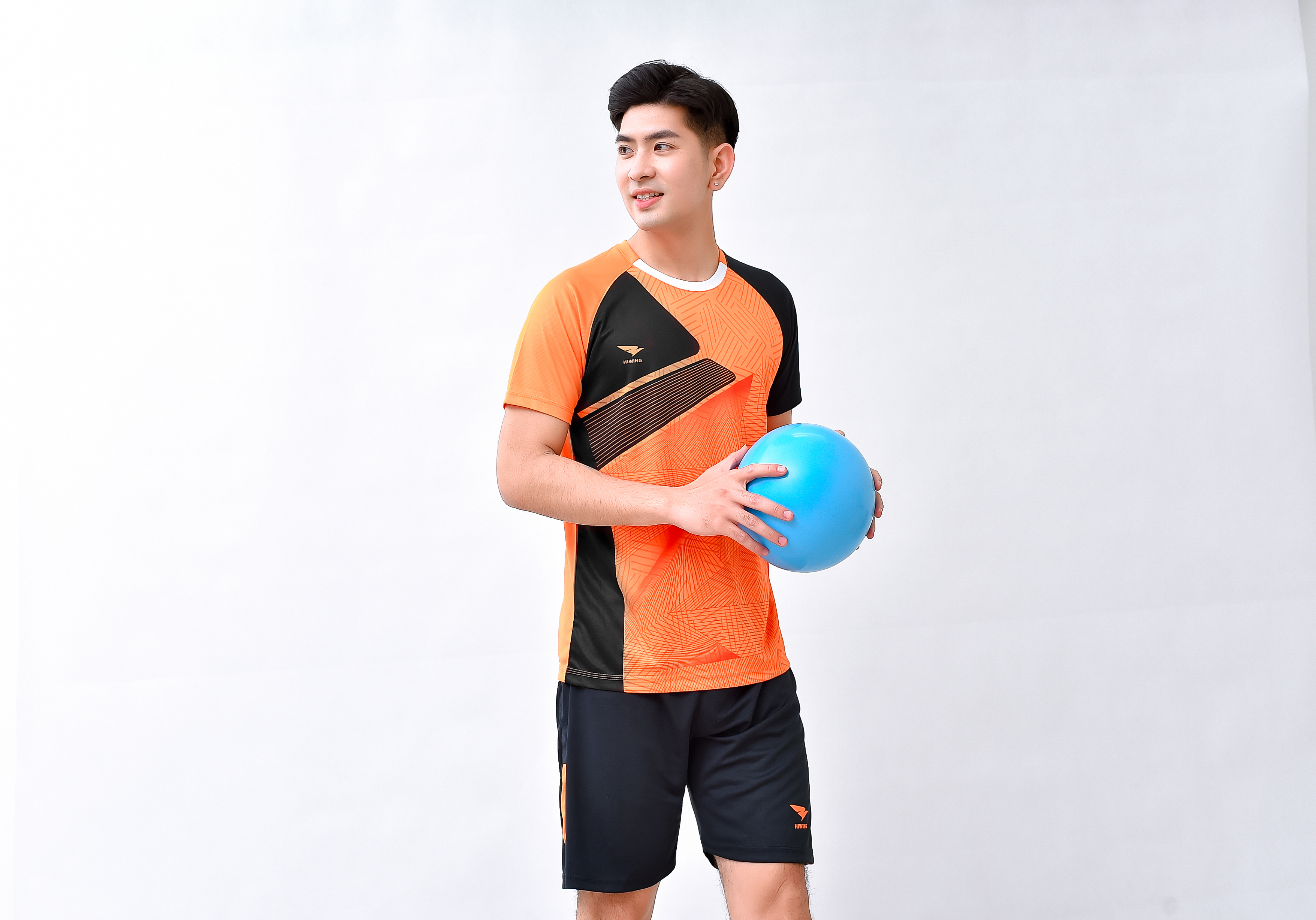 Áo bóng chuyền Nam Hiwing H12 màu Cam